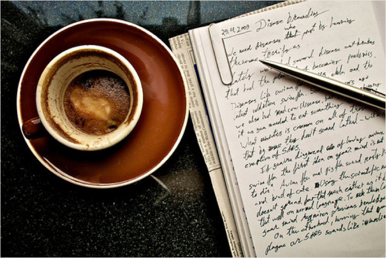 Coffee Writing